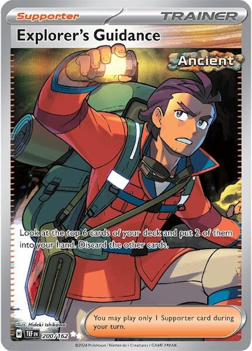 Explorer's Guidance (200/162) [Scarlet & Violet: Temporal Forces] | Galaxy Games LLC