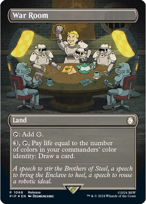 War Room (Borderless) [Fallout Promos] | Galaxy Games LLC