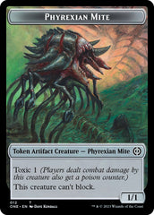 Phyrexian Mite (012) // Phyrexian Beast Double-Sided Token [Phyrexia: All Will Be One Tokens] | Galaxy Games LLC