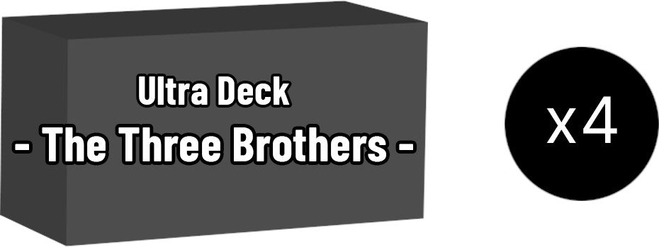 Starter Deck Case (Ultra Deck - The Three Brothers Display Case) | Galaxy Games LLC