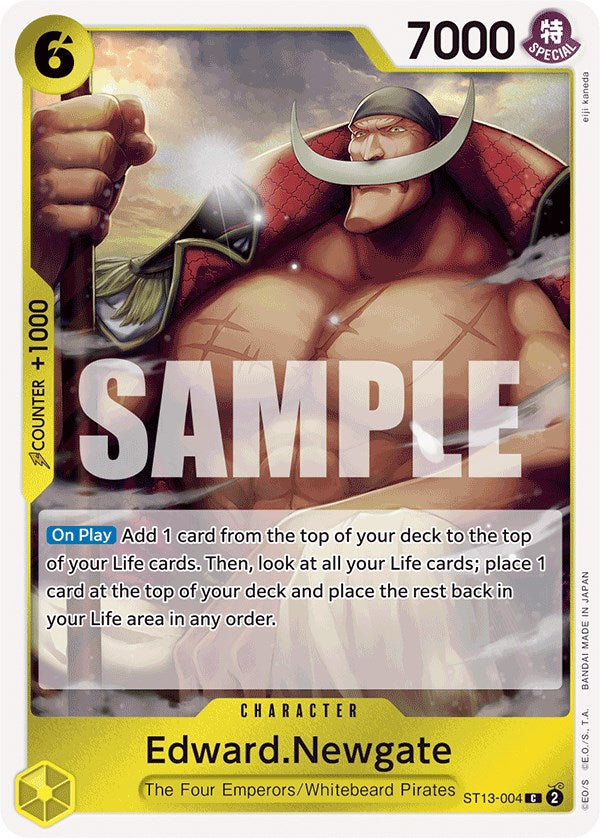 Edward.Newgate [Ultra Deck: The Three Brothers] | Galaxy Games LLC