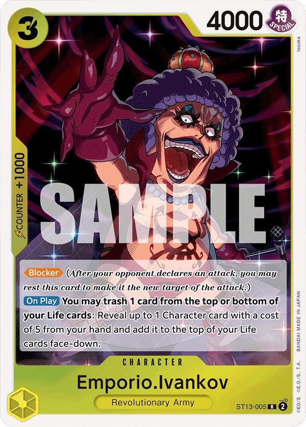 Emporio.Ivankov [Ultra Deck: The Three Brothers] | Galaxy Games LLC