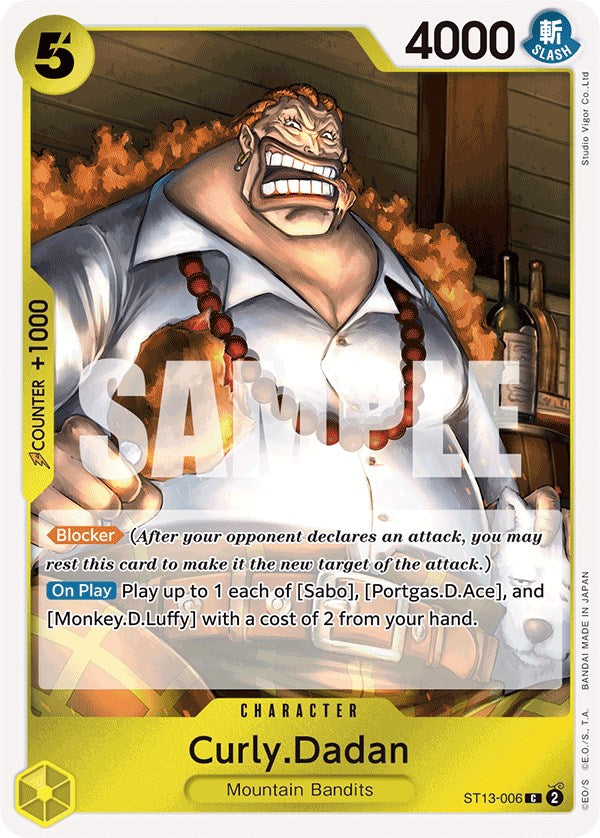 Curly.Dadan [Ultra Deck: The Three Brothers] | Galaxy Games LLC