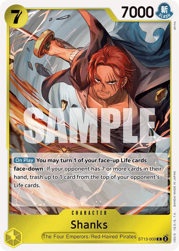 Shanks [Ultra Deck: The Three Brothers] | Galaxy Games LLC