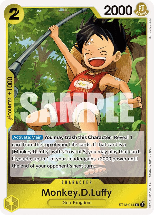 Monkey.D.Luffy [Ultra Deck: The Three Brothers] | Galaxy Games LLC