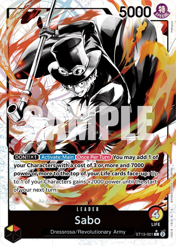Sabo (Parallel) [Ultra Deck: The Three Brothers] | Galaxy Games LLC