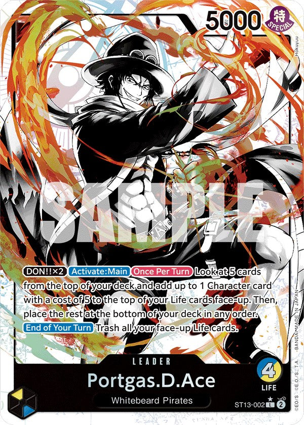 Portgas.D.Ace (Parallel) [Ultra Deck: The Three Brothers] | Galaxy Games LLC