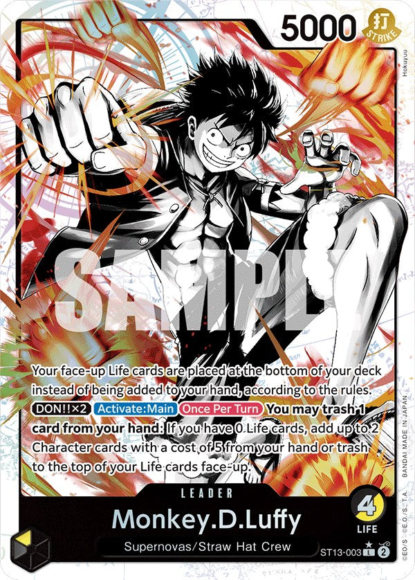 Monkey.D.Luffy (Parallel) [Ultra Deck: The Three Brothers] | Galaxy Games LLC