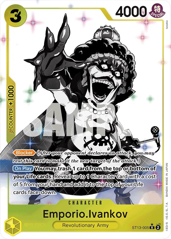 Emporio.Ivankov (Parallel) [Ultra Deck: The Three Brothers] | Galaxy Games LLC