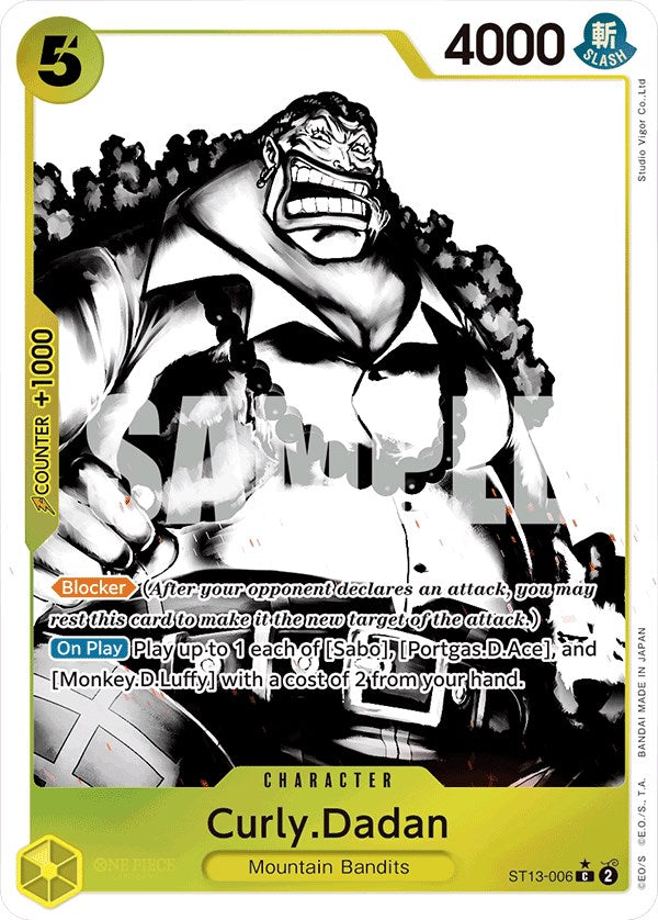 Curly.Dadan (Parallel) [Ultra Deck: The Three Brothers] | Galaxy Games LLC