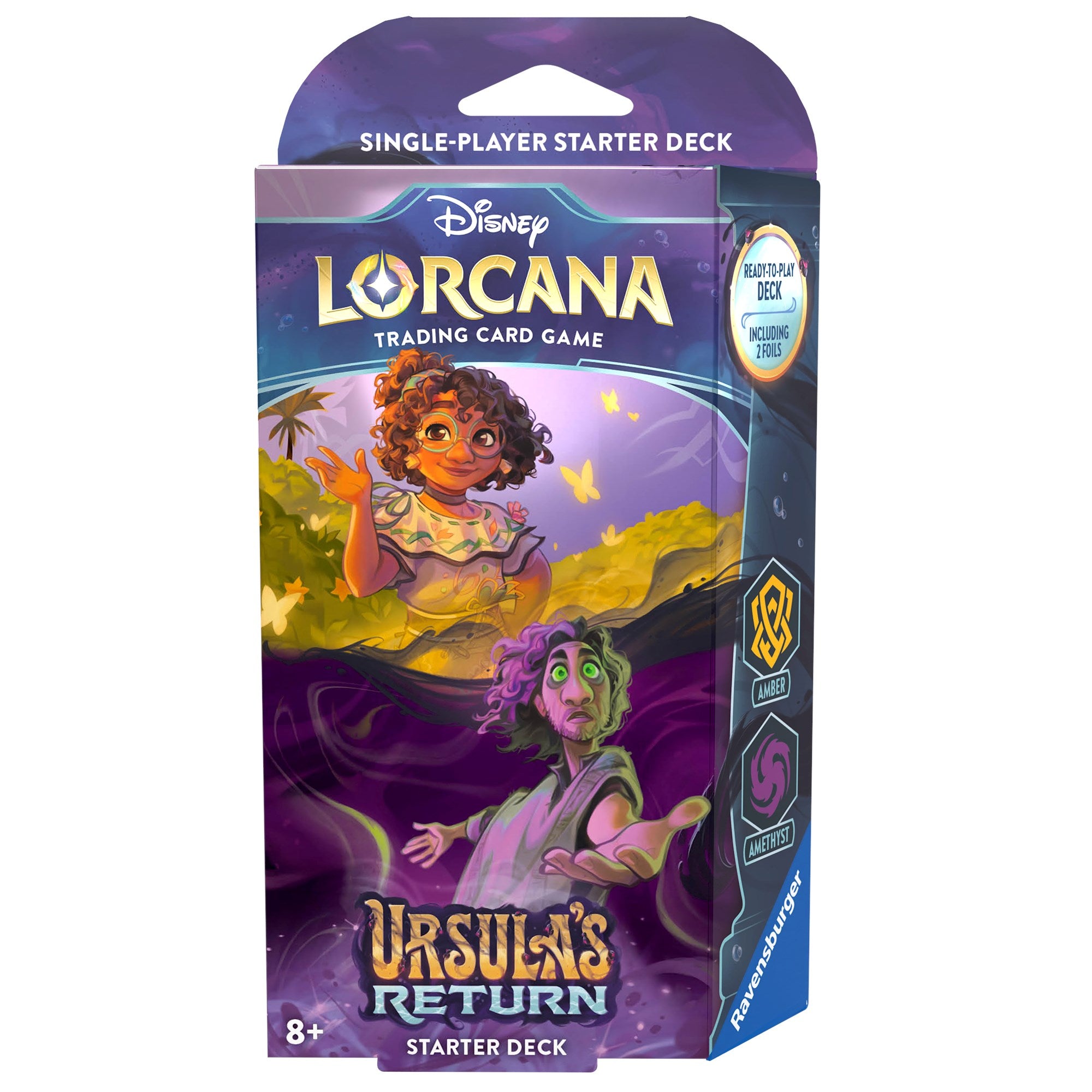 Ursula's Return - Starter Deck (Amber & Amethyst) | Galaxy Games LLC