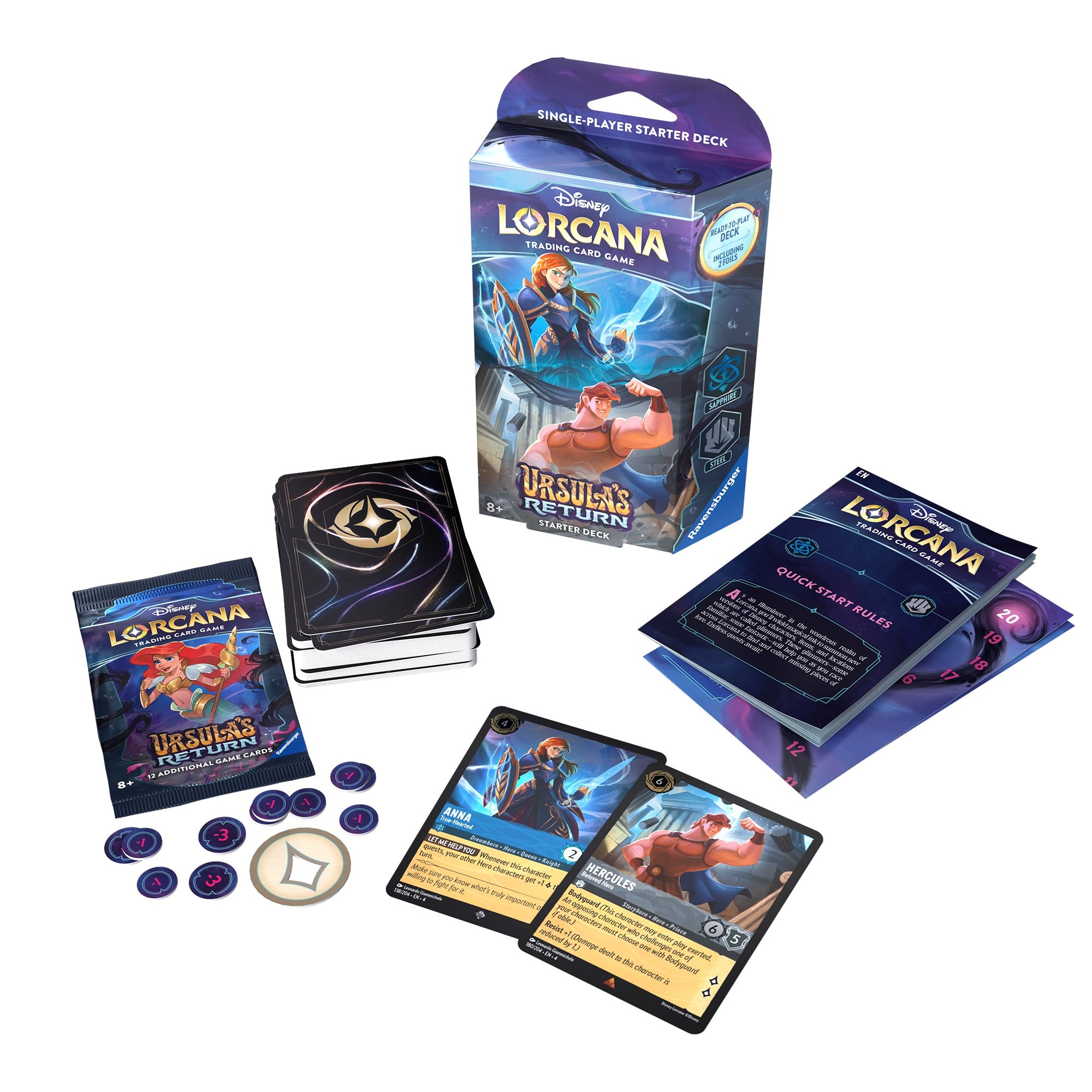 Ursula's Return - Starter Deck (Sapphire & Steel) | Galaxy Games LLC