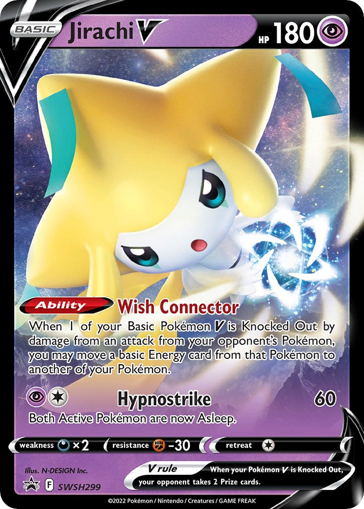 Jirachi V (SWSH299) [Sword & Shield: Black Star Promos] | Galaxy Games LLC