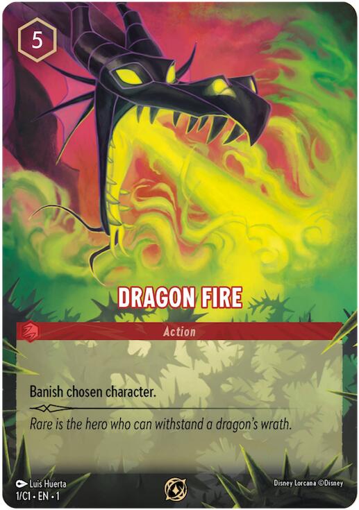 Dragon Fire (1) [Promo Cards] | Galaxy Games LLC