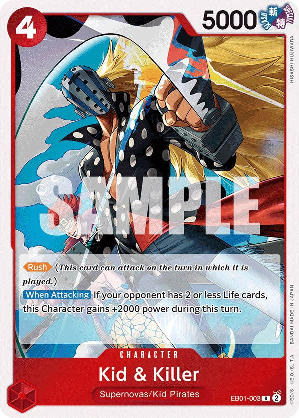 Kid & Killer [Extra Booster: Memorial Collection] | Galaxy Games LLC