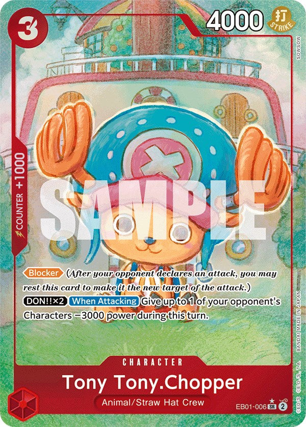 Tony Tony.Chopper (Alternate Art) [Extra Booster: Memorial Collection] | Galaxy Games LLC