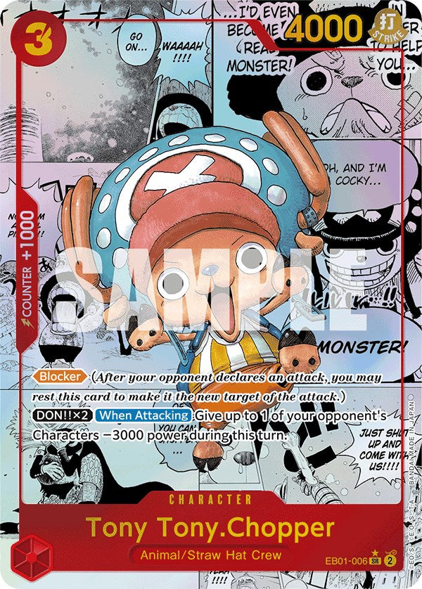Tony Tony.Chopper (Alternate Art) (Manga) [Extra Booster: Memorial Collection] | Galaxy Games LLC