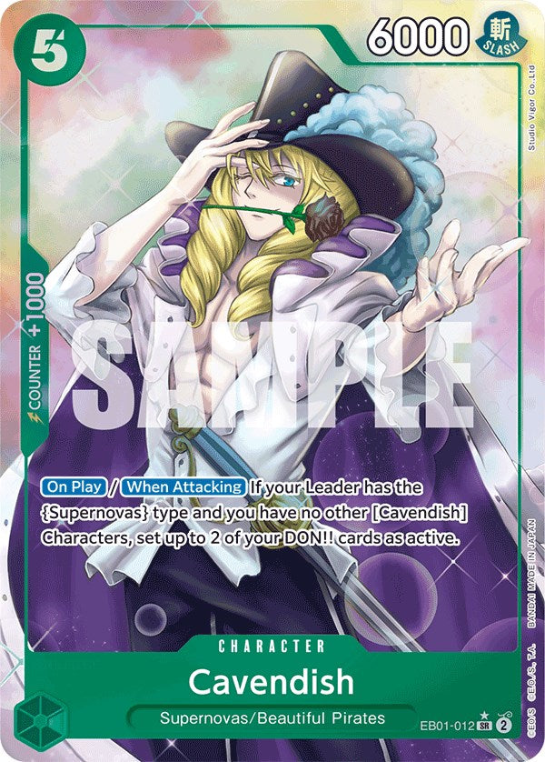 Cavendish (Alternate Art) [Extra Booster: Memorial Collection] | Galaxy Games LLC