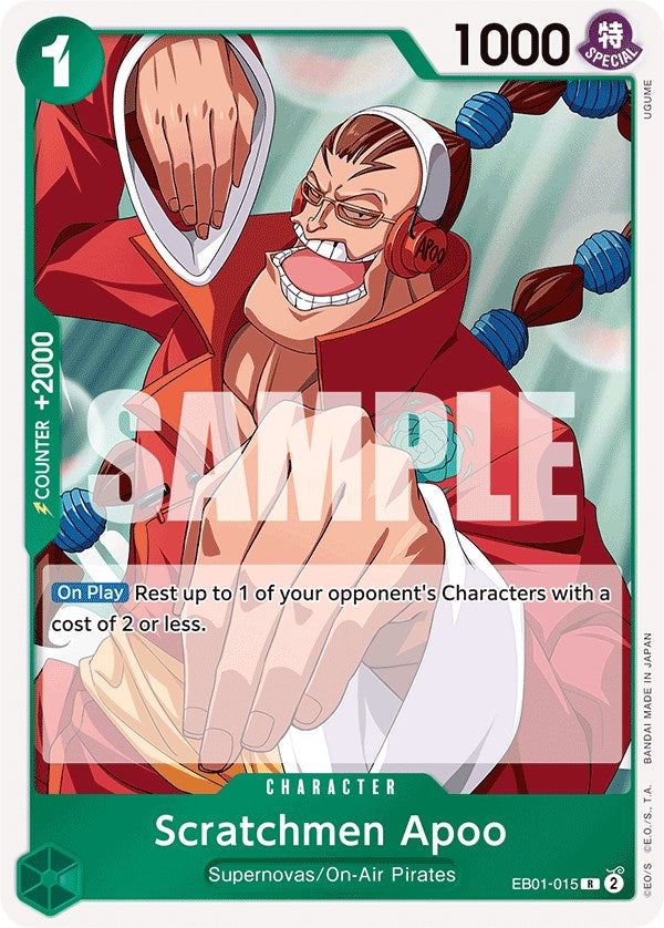 Scratchmen Apoo [Extra Booster: Memorial Collection] | Galaxy Games LLC