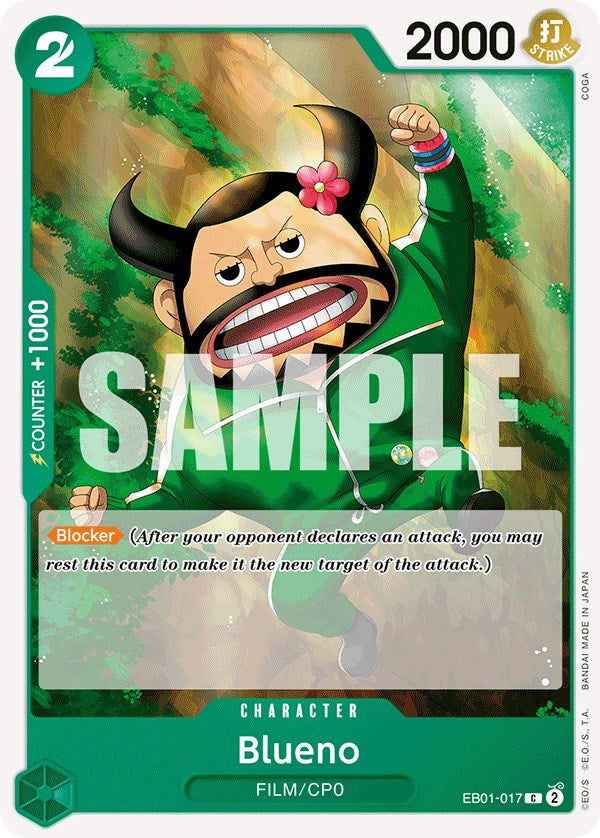 Blueno [Extra Booster: Memorial Collection] | Galaxy Games LLC