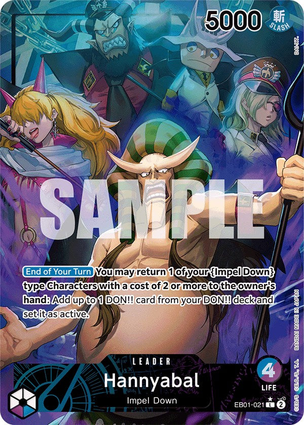 Hannyabal (Alternate Art) [Extra Booster: Memorial Collection] | Galaxy Games LLC