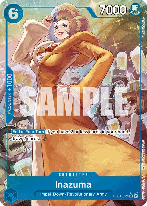 Inazuma (Alternate Art) [Extra Booster: Memorial Collection] | Galaxy Games LLC