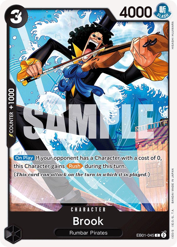 Brook [Extra Booster: Memorial Collection] | Galaxy Games LLC