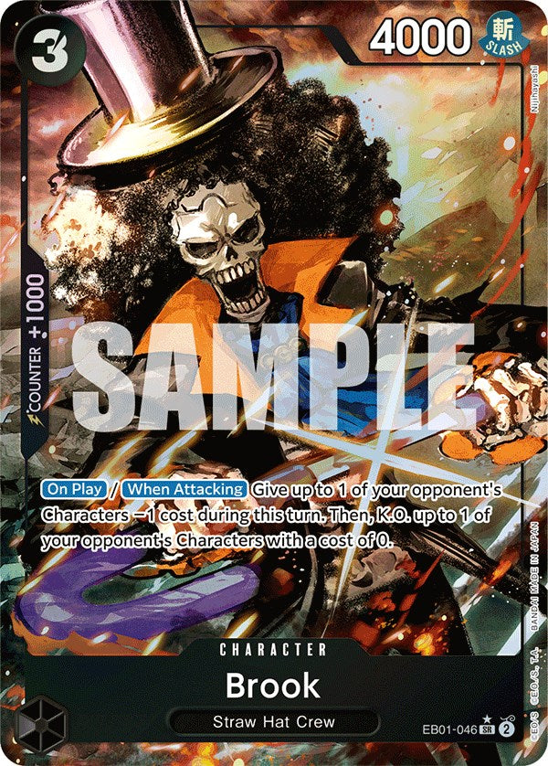 Brook (Alternate Art) [Extra Booster: Memorial Collection] | Galaxy Games LLC