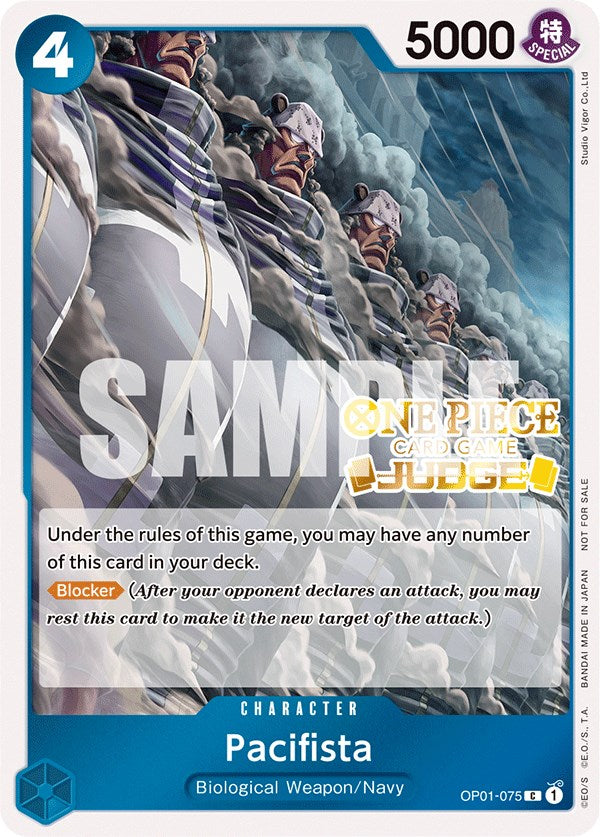 Pacifista (Judge Pack Vol. 3) [One Piece Promotion Cards] | Galaxy Games LLC