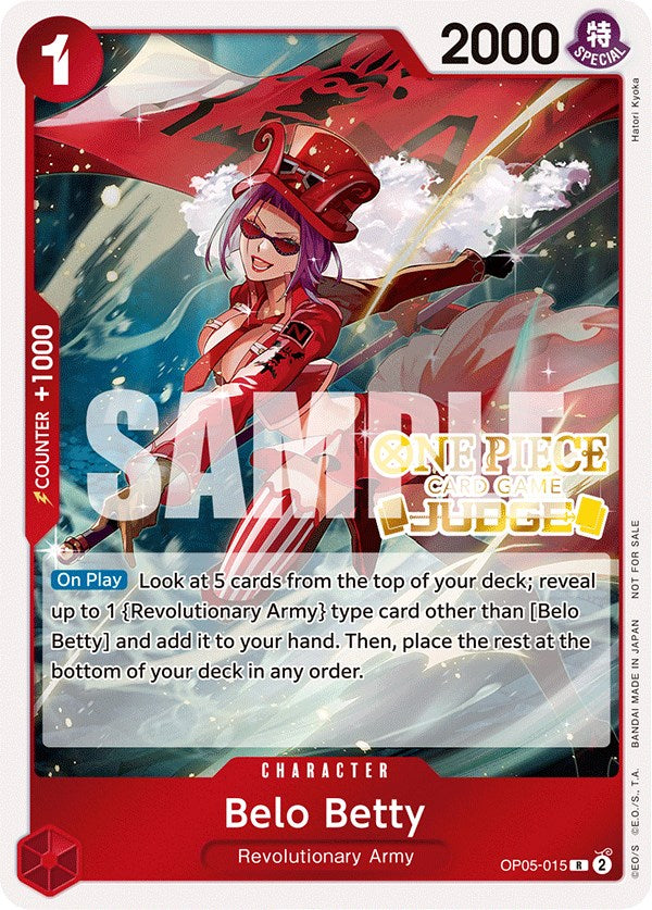 Belo Betty (Judge Pack Vol. 3) [One Piece Promotion Cards] | Galaxy Games LLC