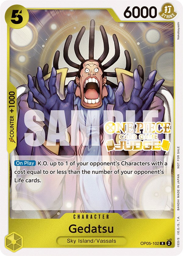 Gedatsu (Judge Pack Vol. 3) [One Piece Promotion Cards] | Galaxy Games LLC