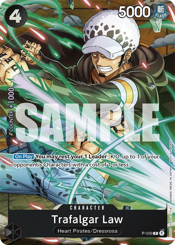 Trafalgar Law (Event Pack Vol. 4) [One Piece Promotion Cards] | Galaxy Games LLC