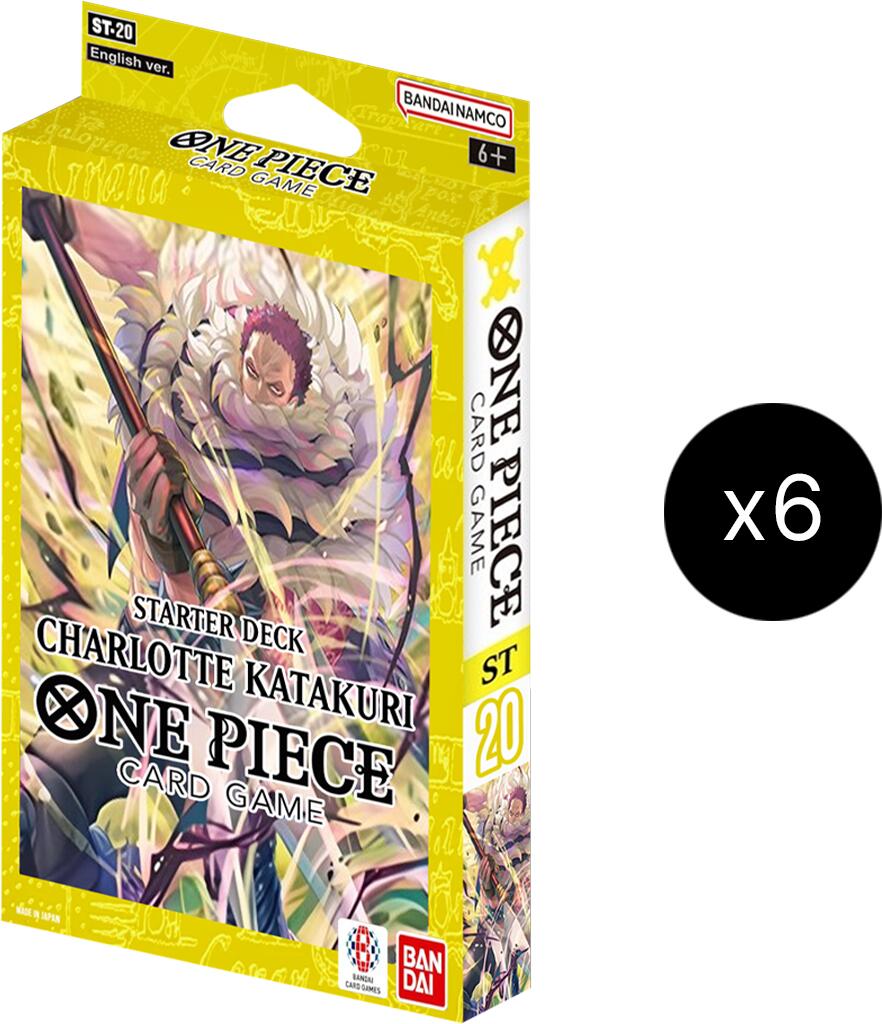 Starter Deck Display (Yellow Charlotte Katakuri) | Galaxy Games LLC