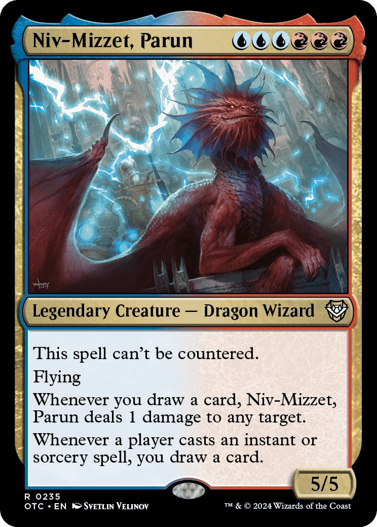 Niv-Mizzet, Parun [Outlaws of Thunder Junction Commander] | Galaxy Games LLC