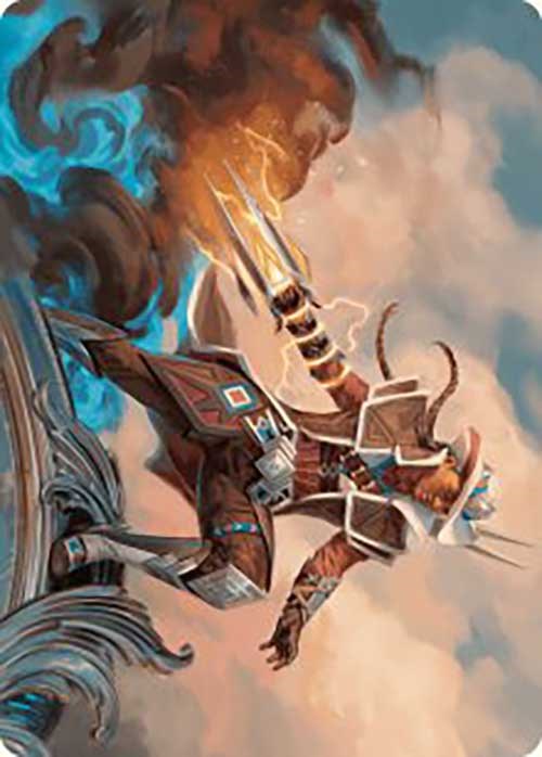Annie Flash, the Veteran Art Card [Outlaws of Thunder Junction Art Series] | Galaxy Games LLC