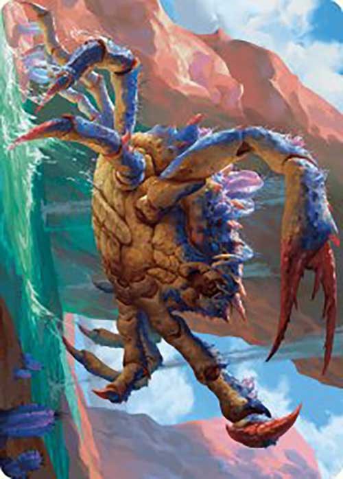 Canyon Crab Art Card [Outlaws of Thunder Junction Art Series] | Galaxy Games LLC