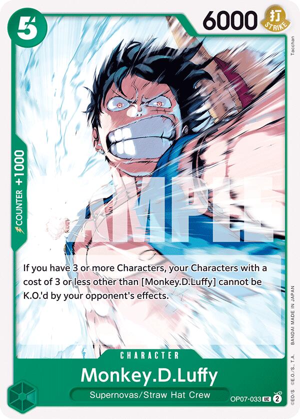 Monkey.D.Luffy (033) [500 Years in the Future] | Galaxy Games LLC
