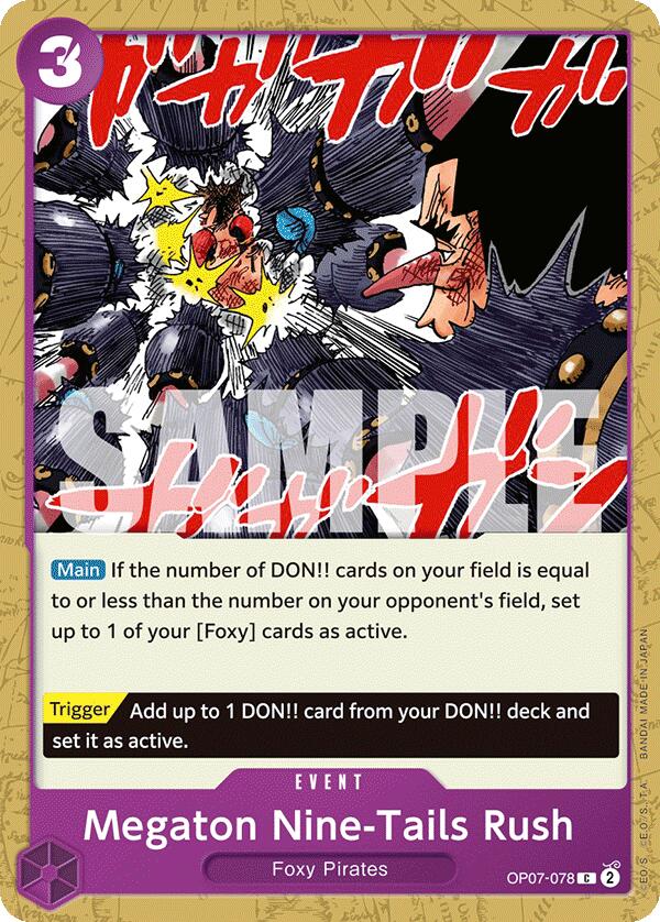 Megaton Nine-Tails Rush [500 Years in the Future] | Galaxy Games LLC
