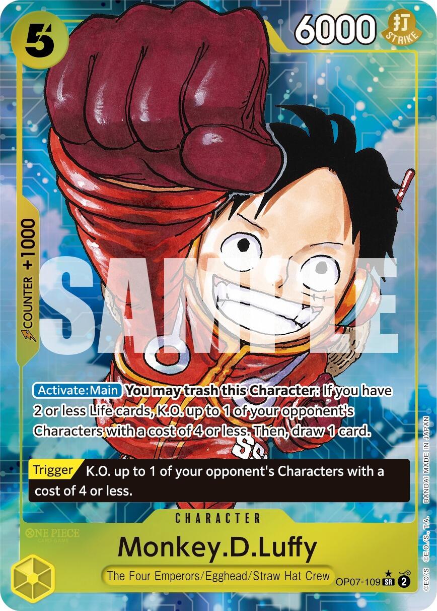 Monkey.D.Luffy (109) (Parallel) [500 Years in the Future] | Galaxy Games LLC