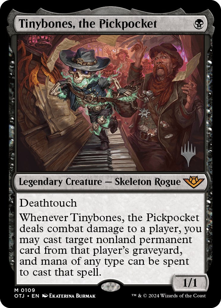 Tinybones, the Pickpocket (Promo Pack) [Outlaws of Thunder Junction Promos] | Galaxy Games LLC