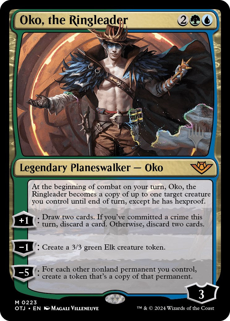 Oko, the Ringleader (Promo Pack) [Outlaws of Thunder Junction Promos] | Galaxy Games LLC