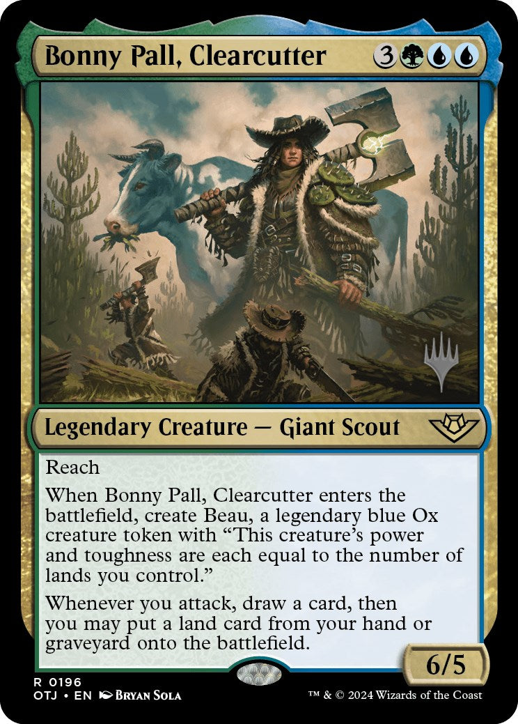 Bonny Pall, Clearcutter (Promo Pack) [Outlaws of Thunder Junction Promos] | Galaxy Games LLC