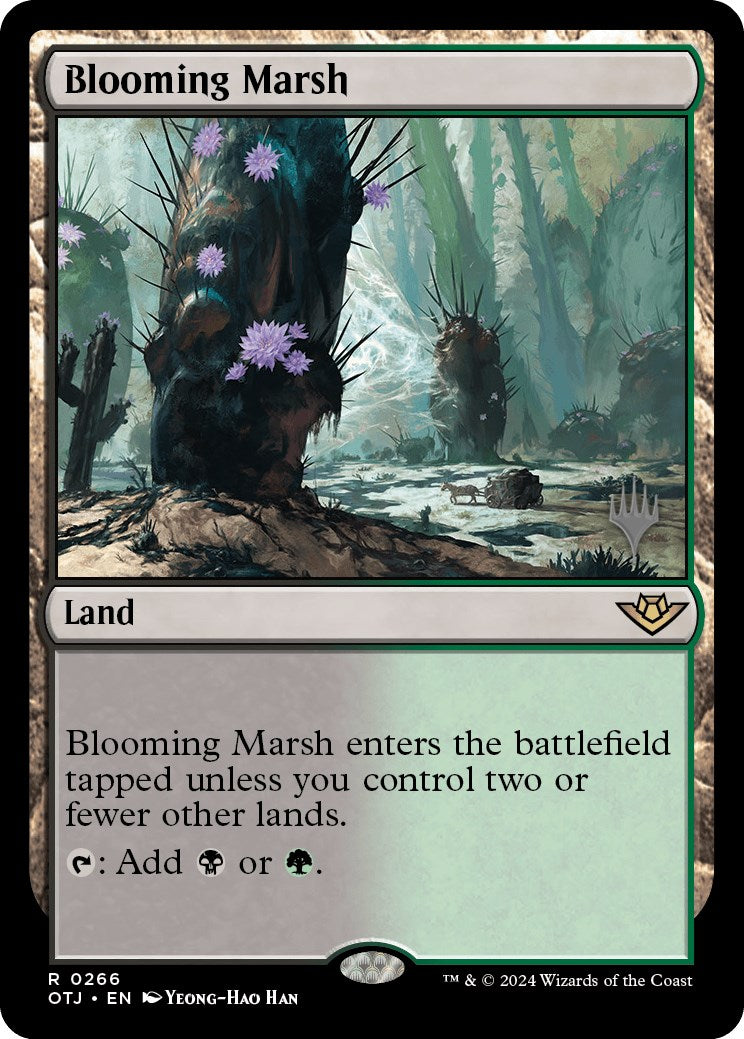 Blooming Marsh (Promo Pack) [Outlaws of Thunder Junction Promos] | Galaxy Games LLC