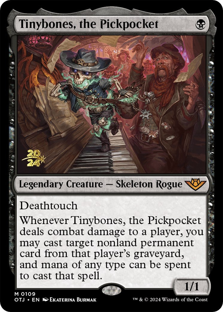 Tinybones, the Pickpocket [Outlaws of Thunder Junction Prerelease Promos] | Galaxy Games LLC