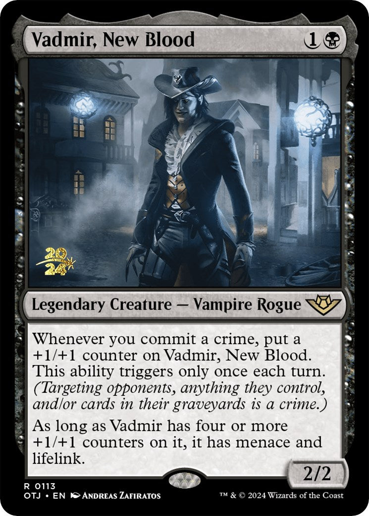 Vadmir, New Blood [Outlaws of Thunder Junction Prerelease Promos] | Galaxy Games LLC