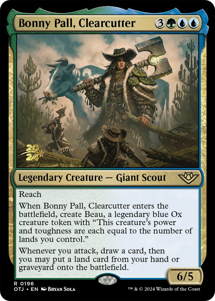 Bonny Pall, Clearcutter [Outlaws of Thunder Junction Prerelease Promos] | Galaxy Games LLC