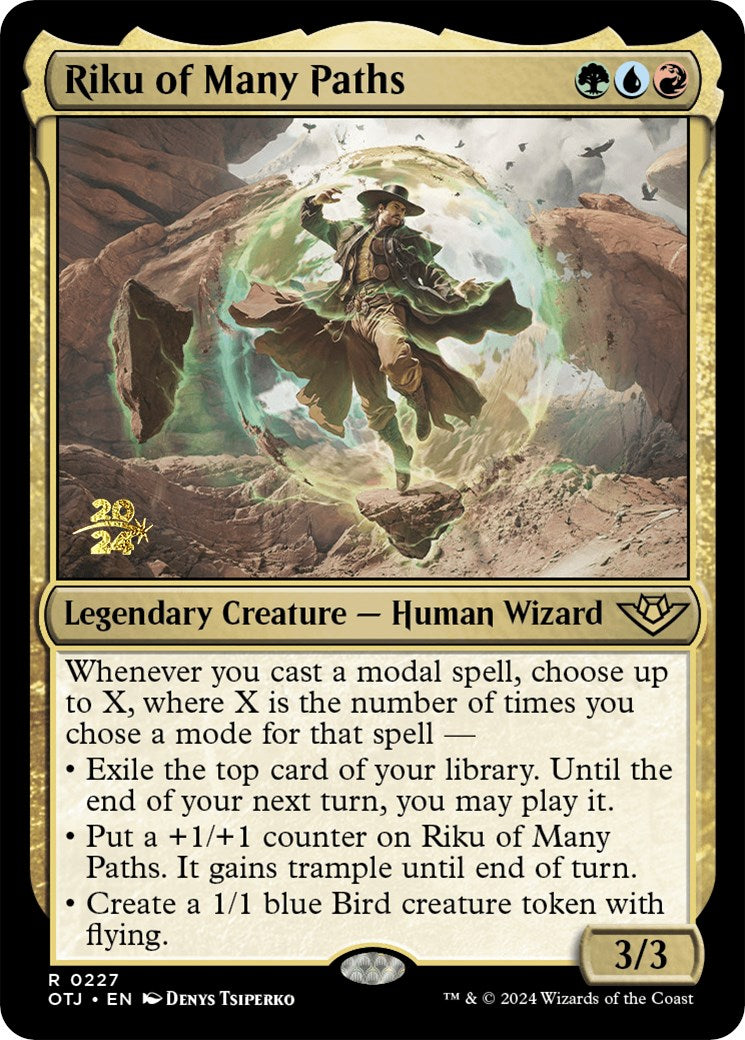 Riku of Many Paths [Outlaws of Thunder Junction Prerelease Promos] | Galaxy Games LLC