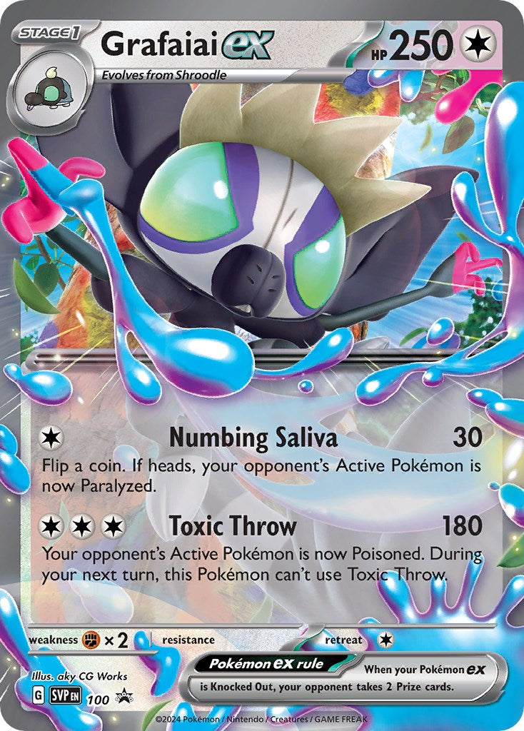 Grafaiai ex (100) [Scarlet & Violet: Black Star Promos] | Galaxy Games LLC