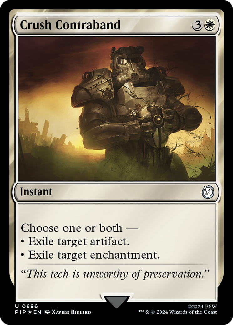 Crush Contraband (Surge Foil) [Fallout] | Galaxy Games LLC