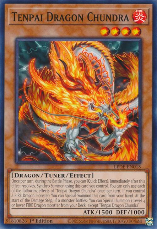 Tenpai Dragon Chundra [LEDE-EN018] Common | Galaxy Games LLC